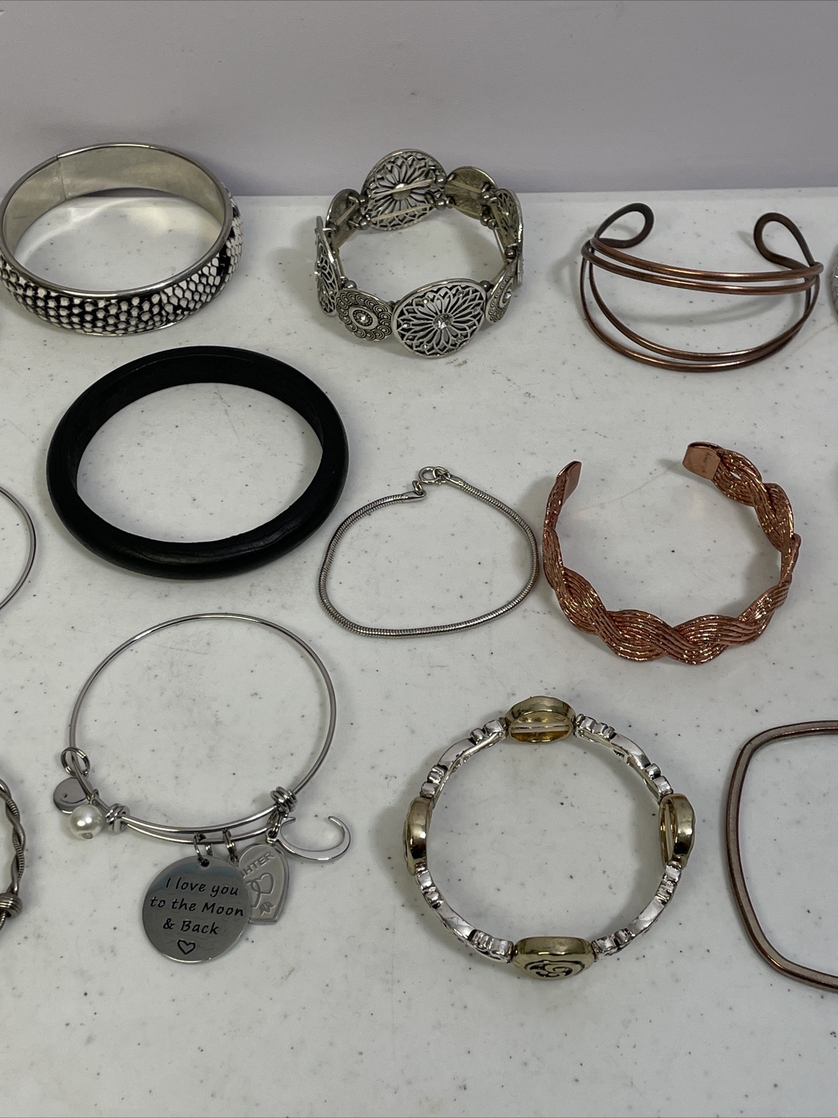 Mix Lot of Bracelets Assorted Colors Sizes Styles 20 pcs Women’s Jewelry Lots