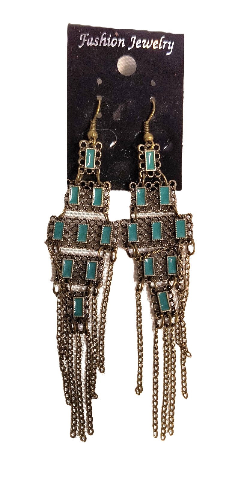 New Fashion Jewelry Women’s Chandelier Dangle Earrings Multicolor Hook Closure