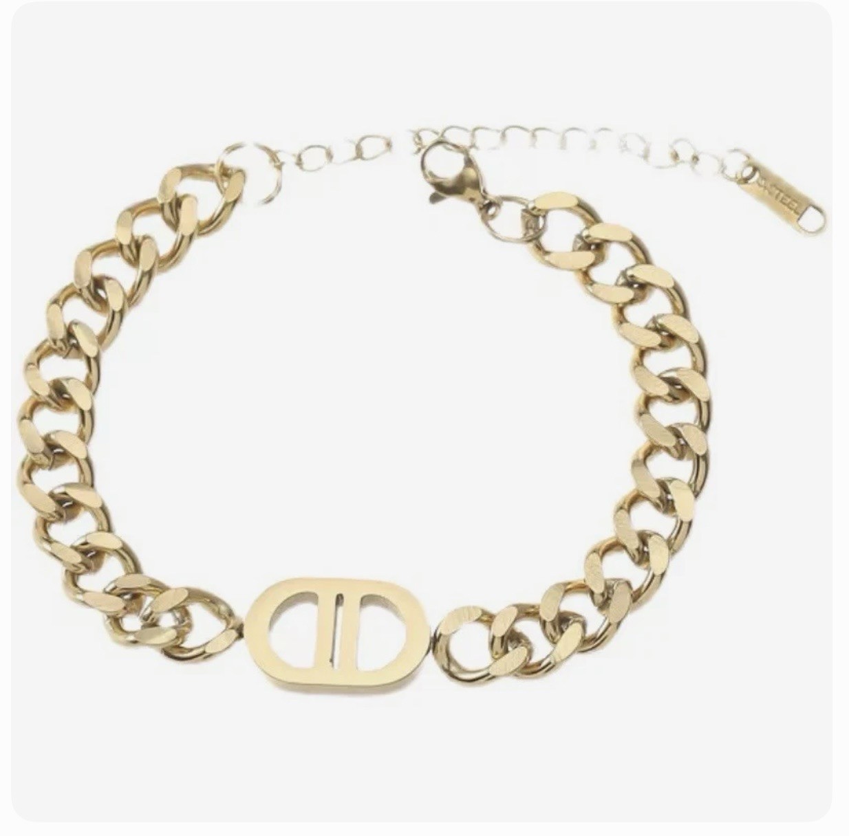 Minimalist Geometric Titanium Steel Gold/Silver/Rose Gold, Bracelet