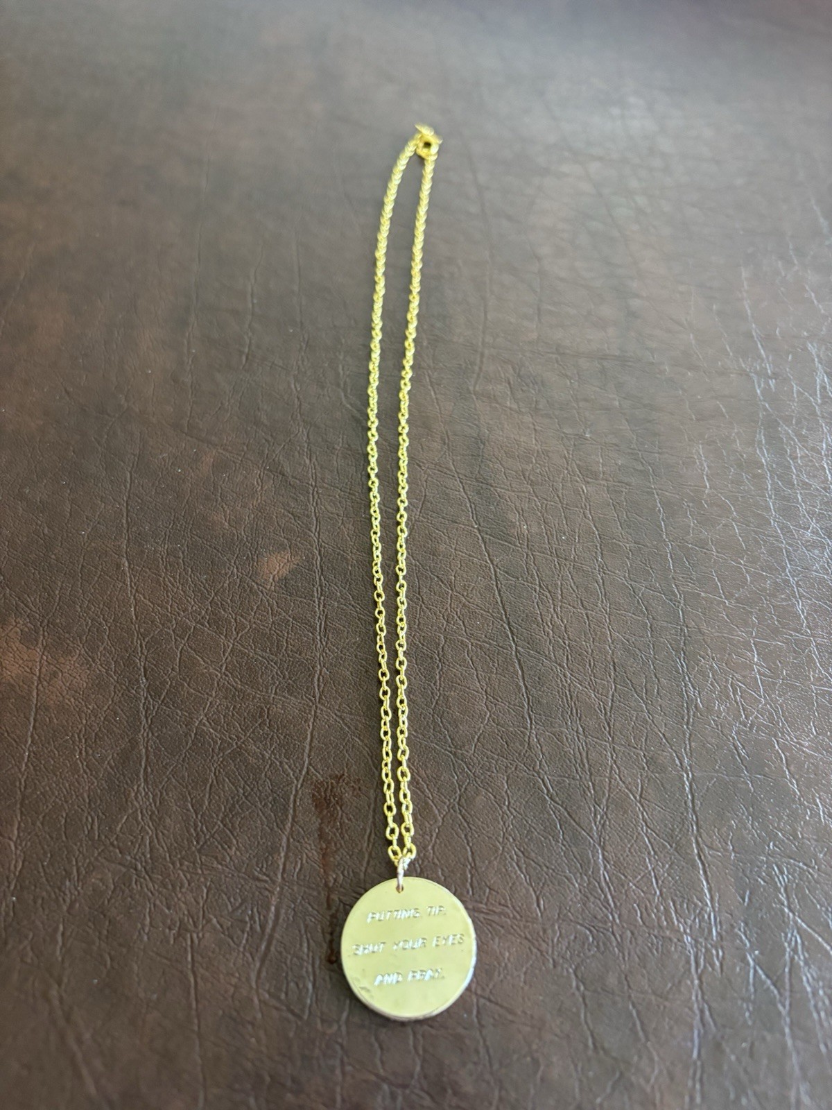 Golfers Necklace-Makes A Great Gift Idea!