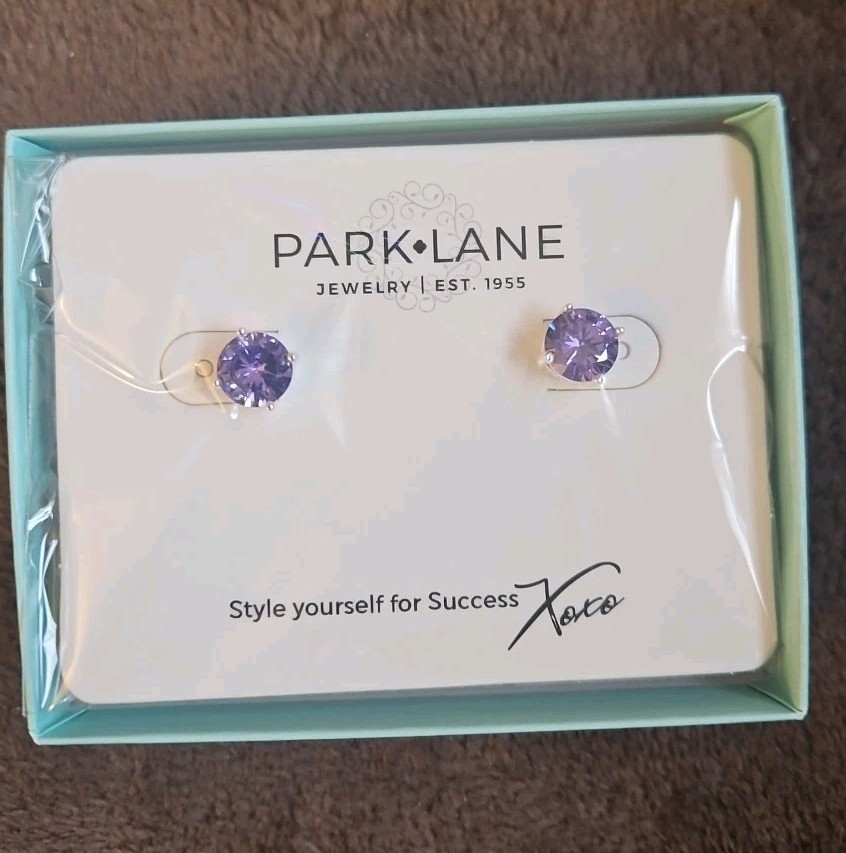 Park Lane Lavender Impression Earrings