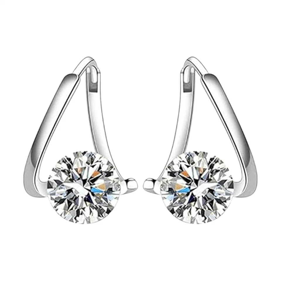 Magnetic Germanium Earrings Lymph Drainage Therapy Wellness Pain Relief Jewelry