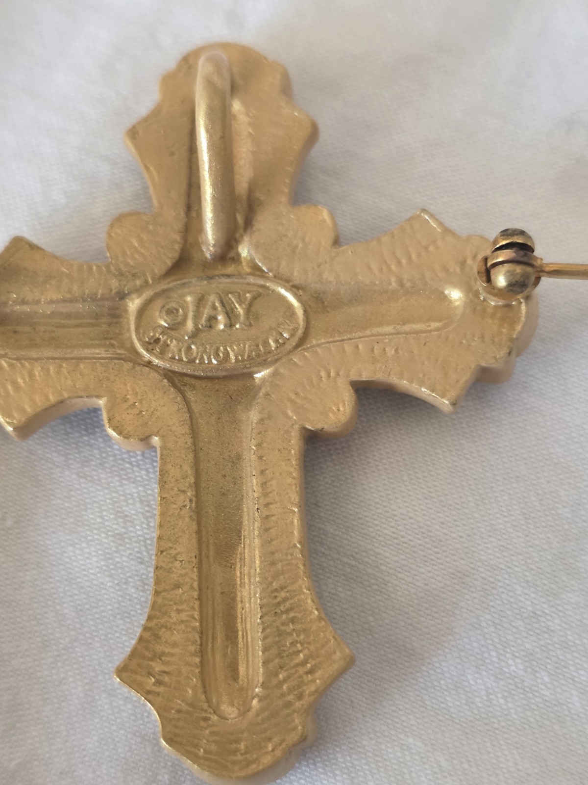 Jay Strongwater Cross Pin / Pendant