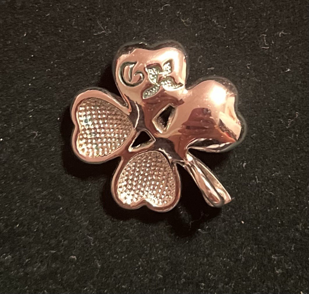 Pink Rhinestone pendant, Silver-Tone Metal Luck Theme Heart Stones silver