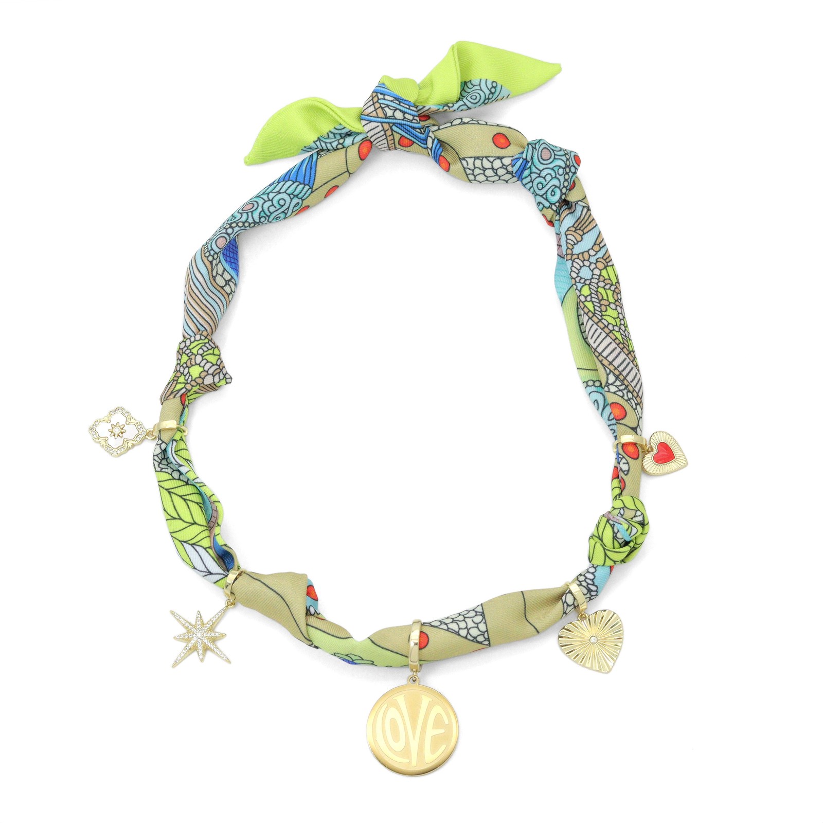 MIXED detachable charms for Scarf Necklace, charm bar necklace