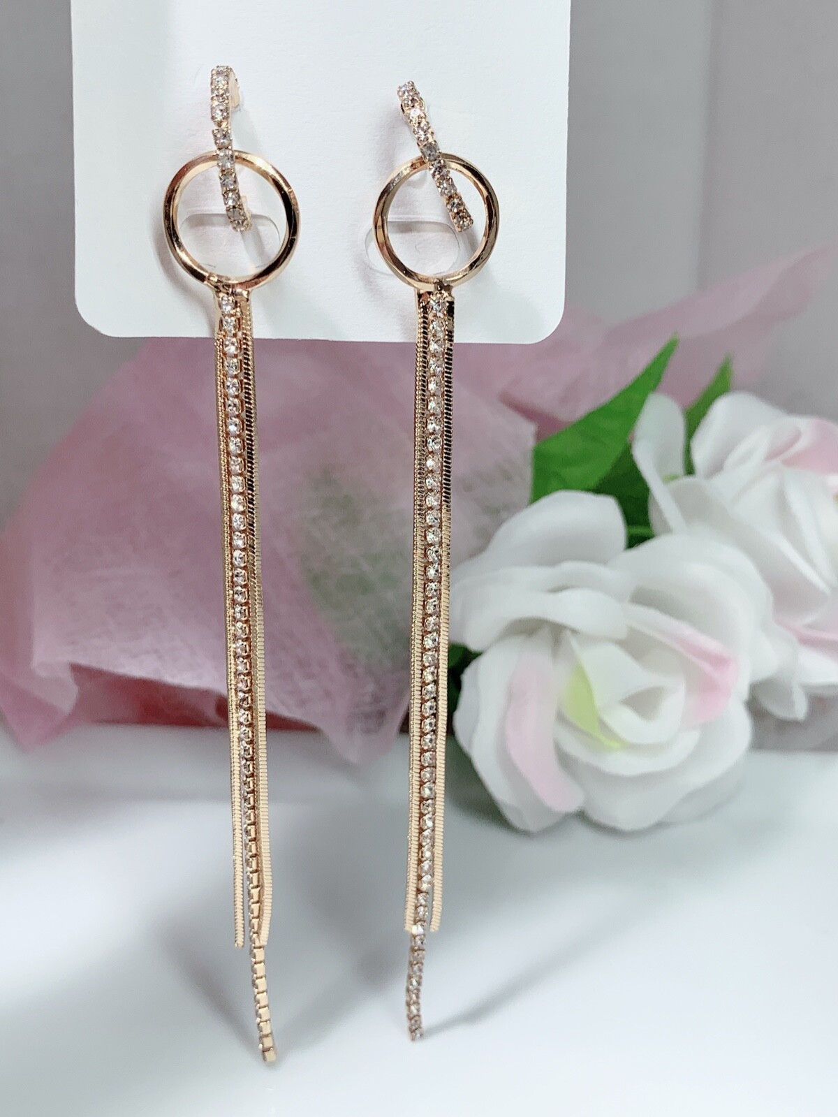 Long Dangle earring, Gold earring, Silver earring, Party earring, Earrings