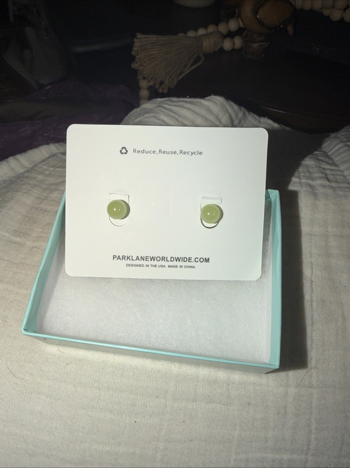 Park Lane Melon Earring Studs High Low Limited Edition