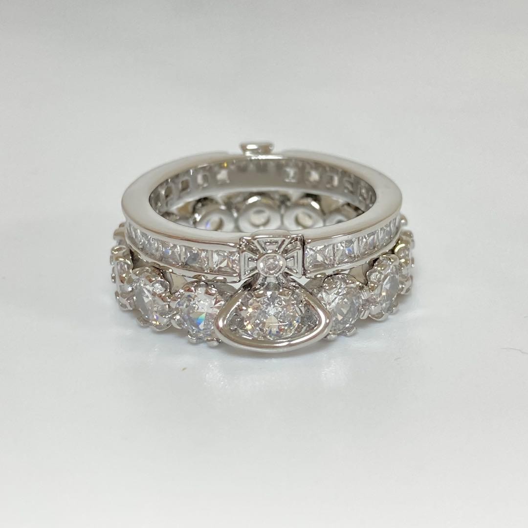 Detachable Ring Size 6.5 Sliver Accessory with drawstring