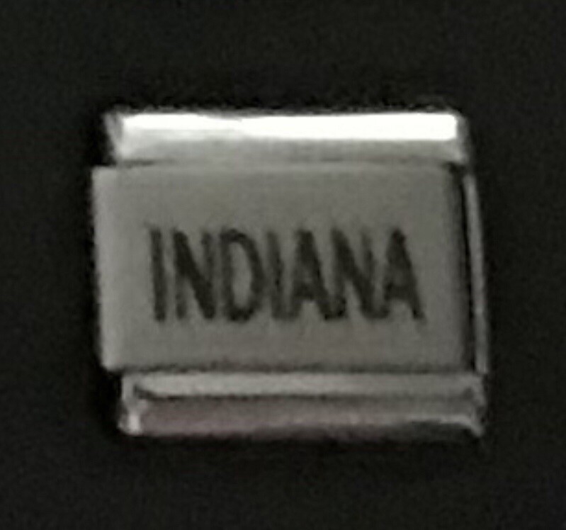 Indiana WHOLESALE LASER ITALIAN CHARM Link 9MM L1