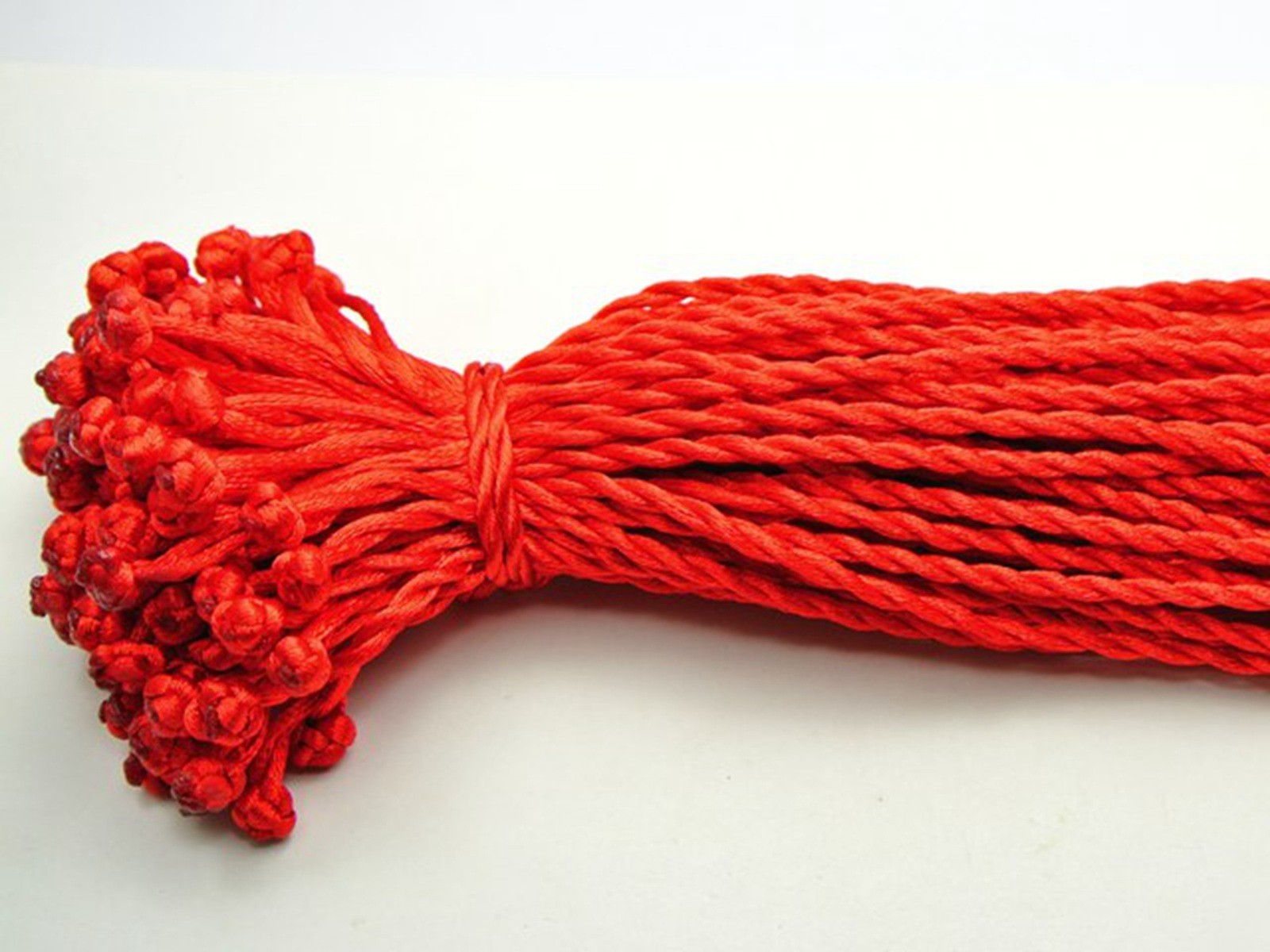 50 Braided Lucky Red String Bracelet 2mm Jewelry Rope Cord for Slider Charm