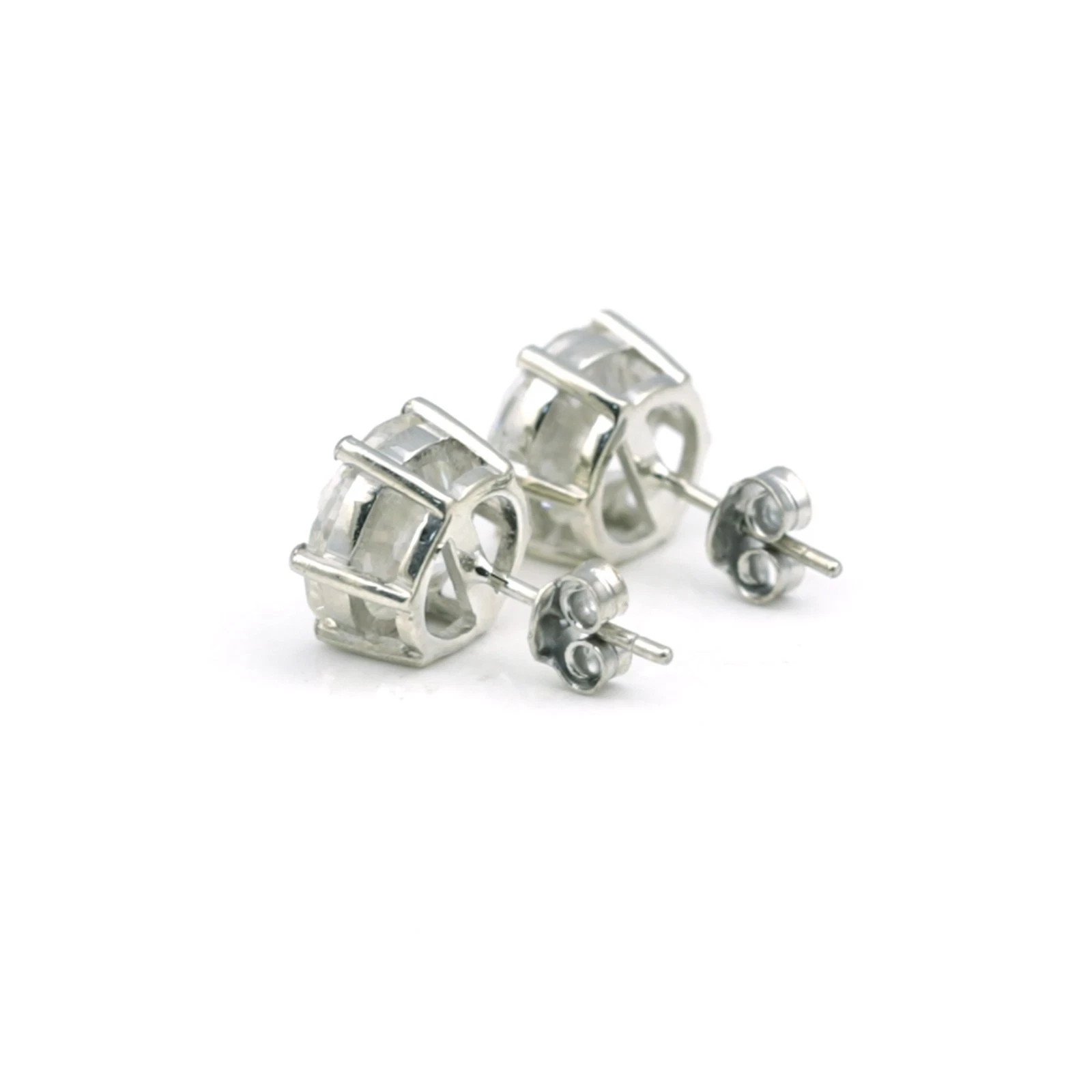 6 Ct Lab grown Diamond Round Earrings Studs Valentine’s Day Gift For Women