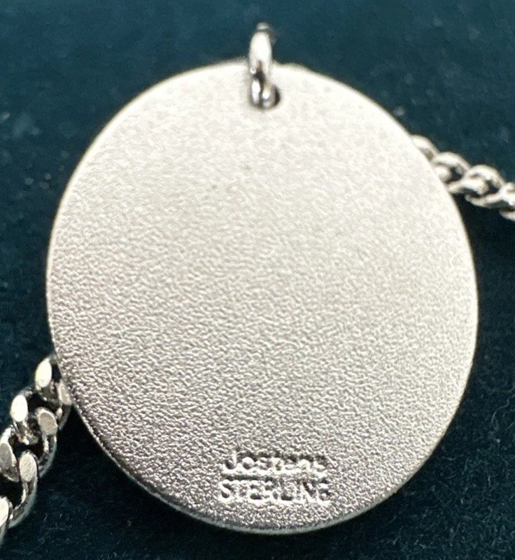 Jostens Sterling Silver 04 Pendant Necklace Grads From 2004