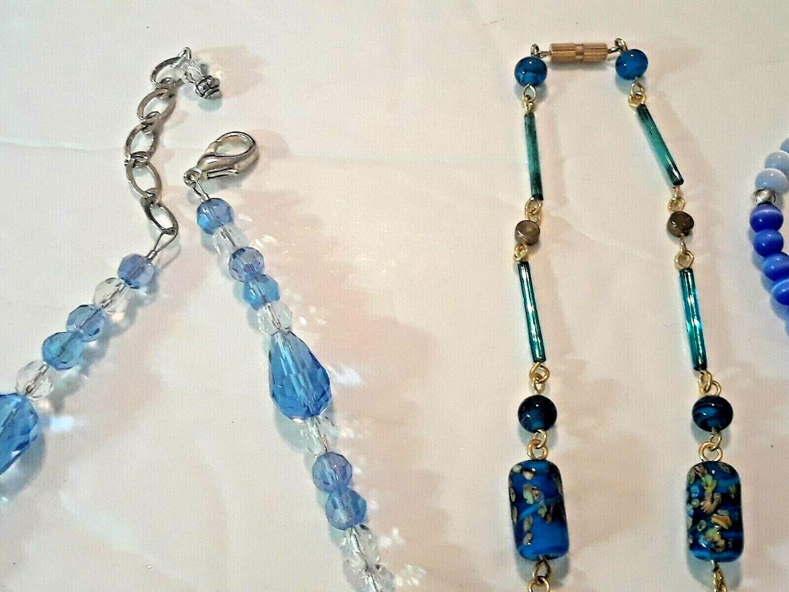 Beautiful colorful necklaces. Crystal, Glass, gem beads. moon glow, art glass +
