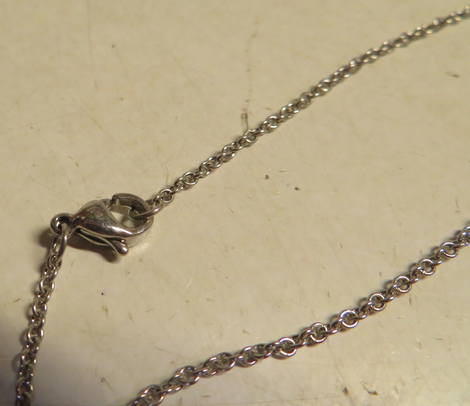 JCM Silver Tone Key To My Heart Charm Necklace Pendant Fashion Jewelry 18″ Chain