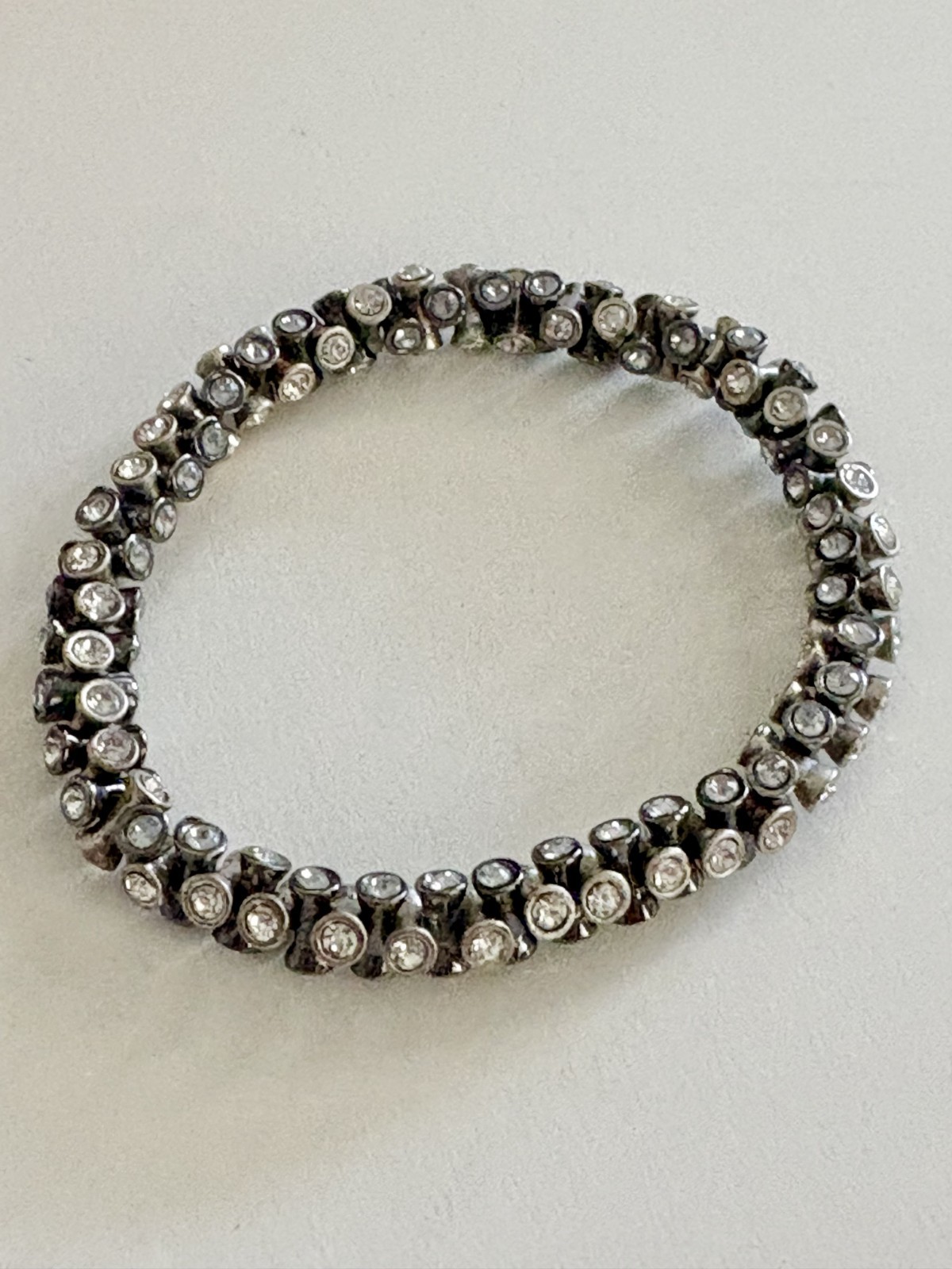Stella Dot Bracelet Vintage Twist Silver NEW IN BOX