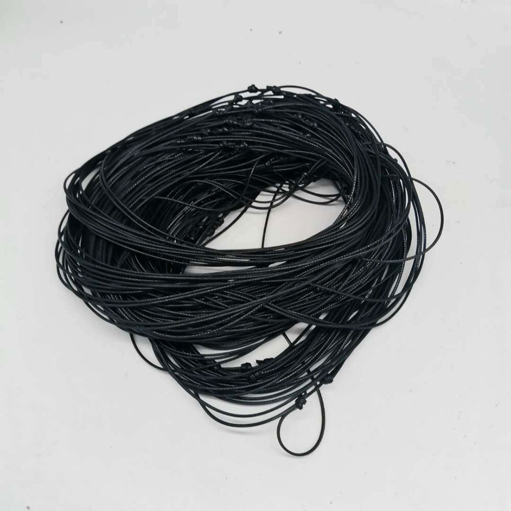 20pcs Black Korea Waxed cord Necklace Jewelry Findings 16-32inch Adjustable US *