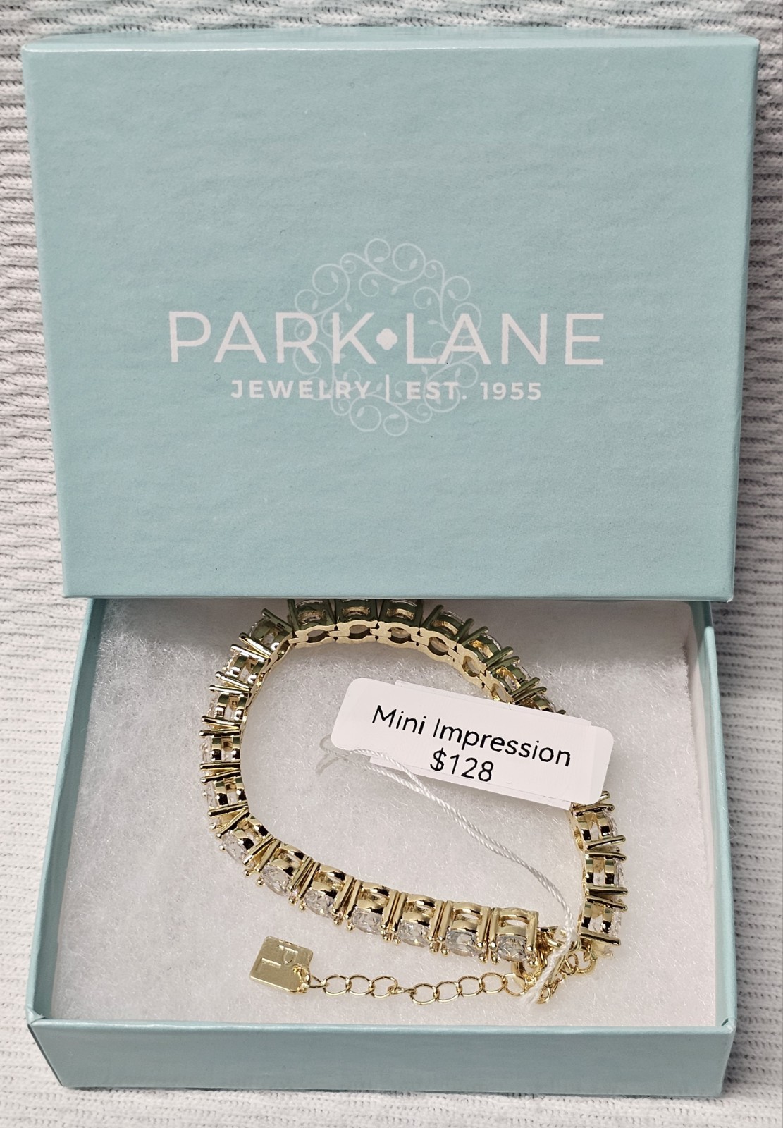 BEAUTIFUL Impression Bracelet Park Lane Jewelry Tennis Bracelet Retail $128