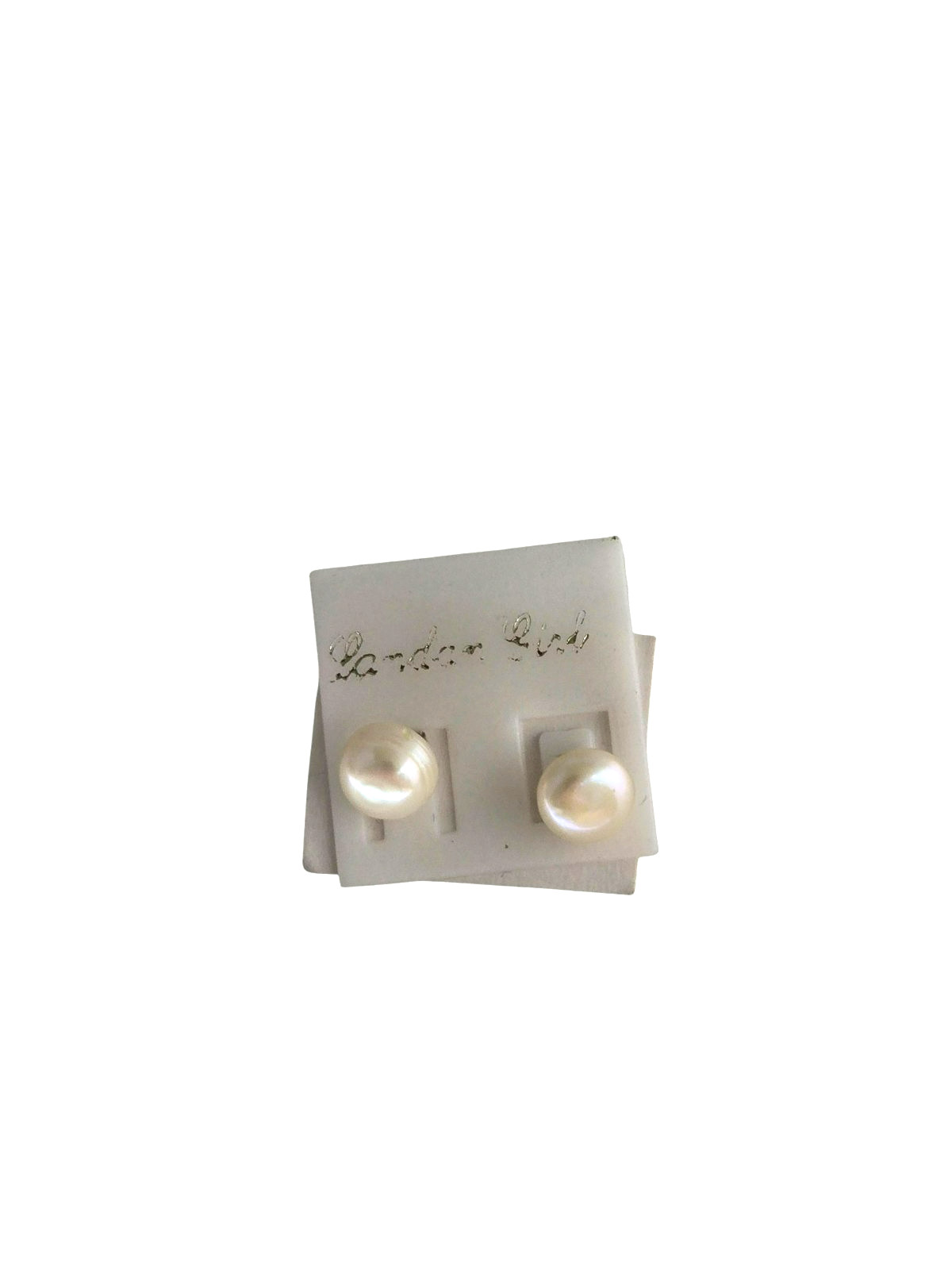 London Girl Freshwater Pearl Post Pierced Earrings