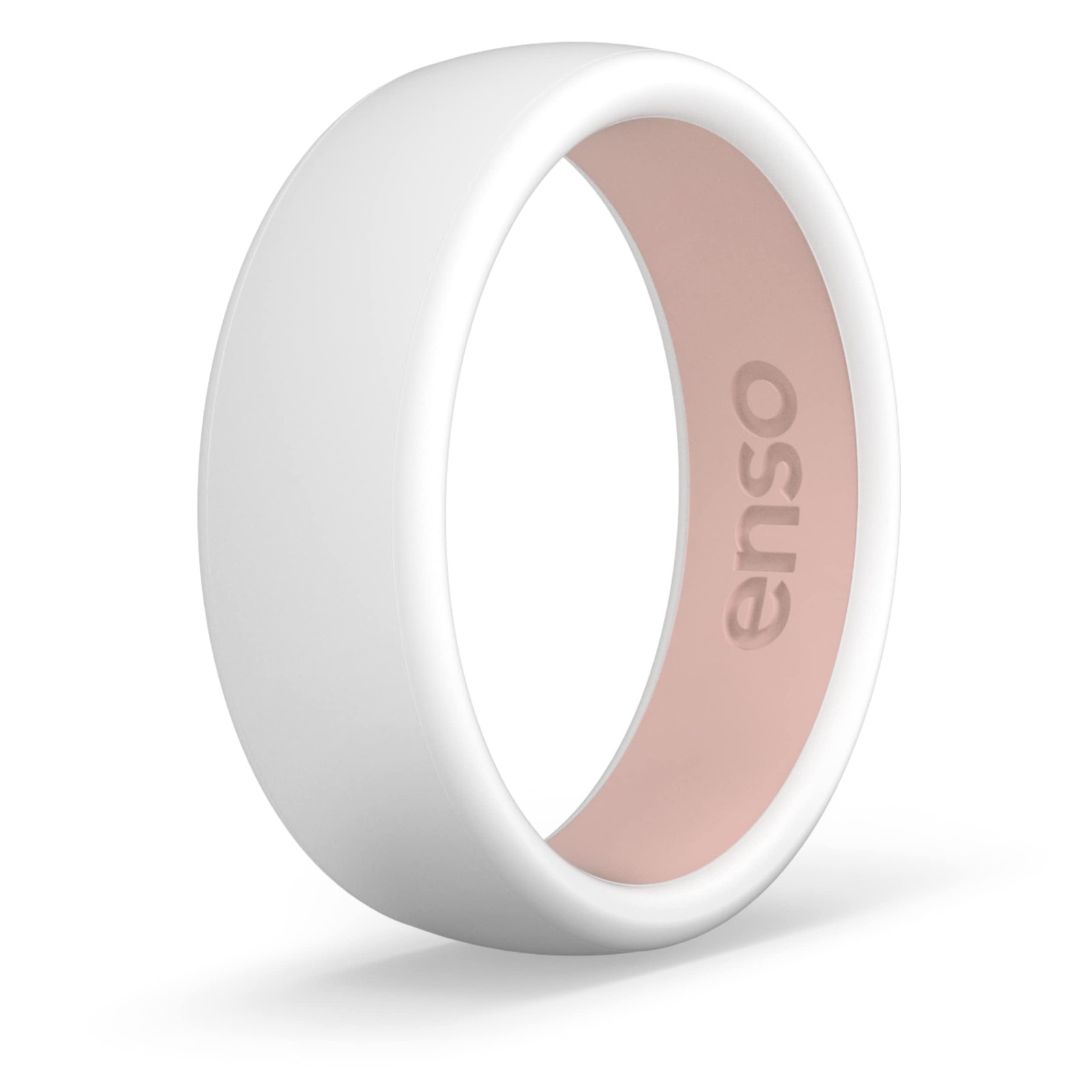 Dual Tone 2.0 Silicone Wedding Ring – Two Tone Hypoallergenic Wedding Band – …