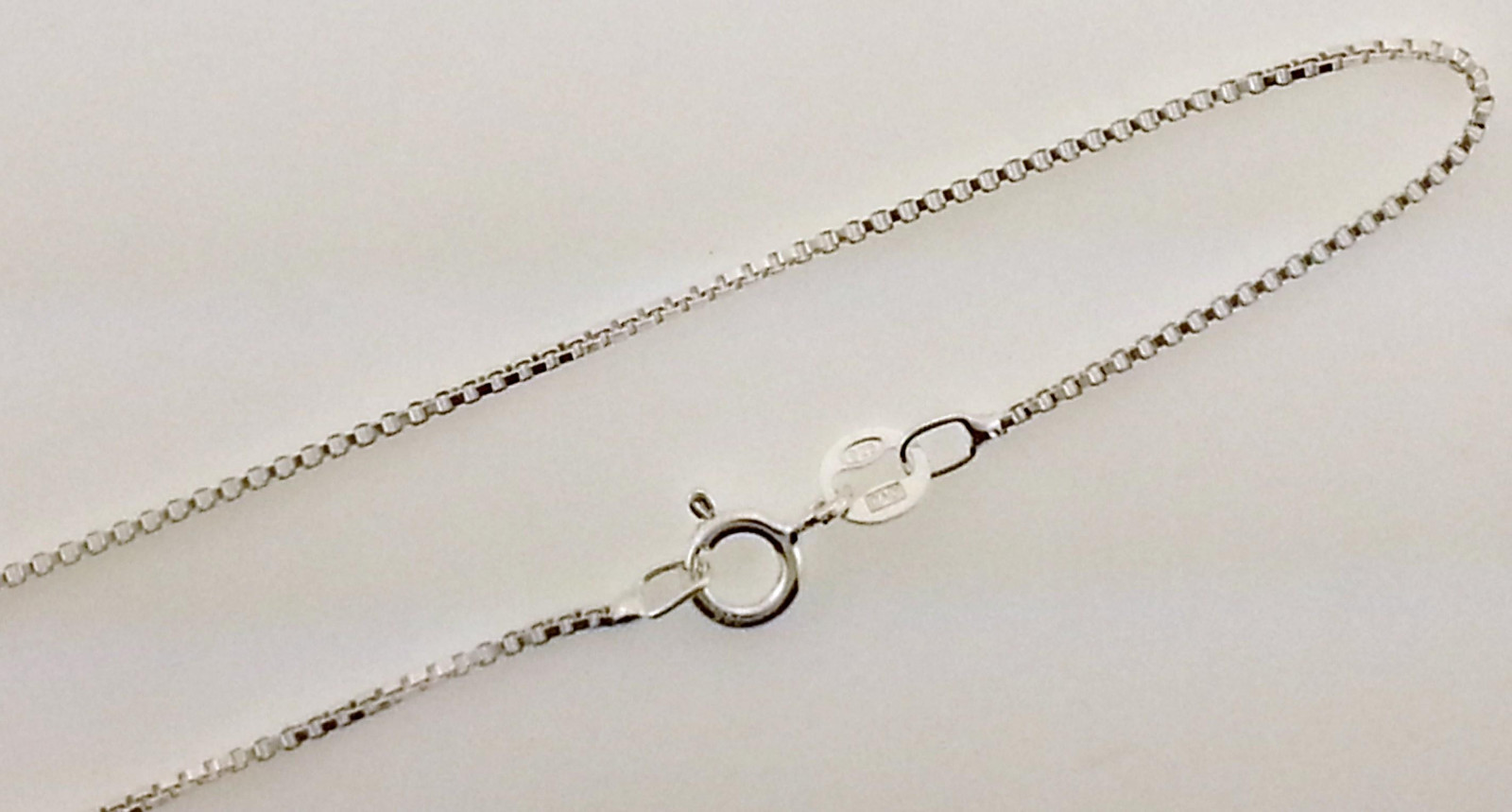 .925 Sterling Silver Box Chains. Wholesale Italian Chains.16″,18″,20″,22″,24″,30