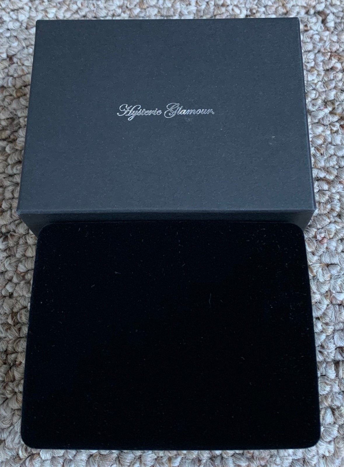 Hysteric Glamour Sterling Silver Jewel Skull Bracelet+ Box