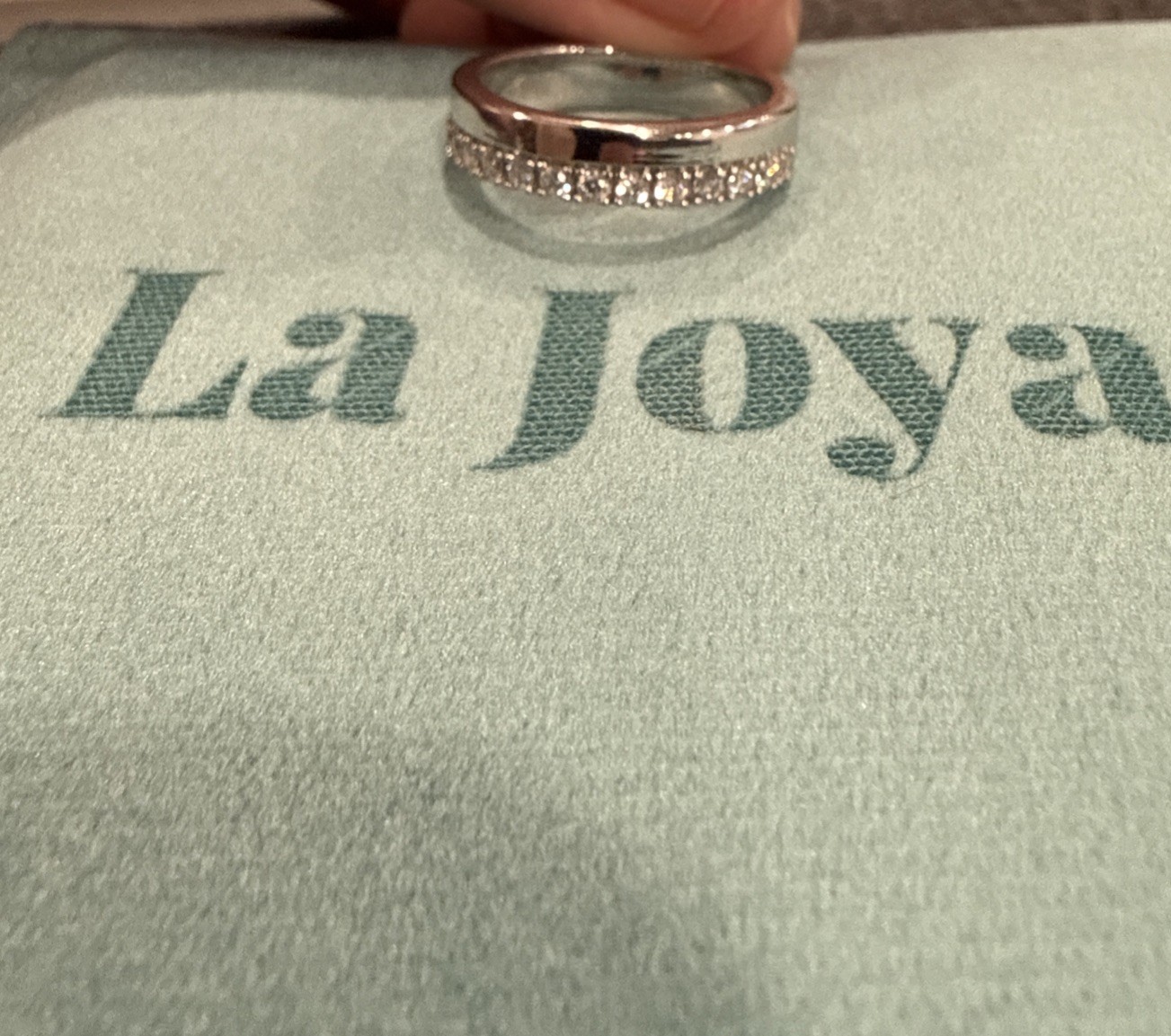 Lab Grown Diamond Promise Ring | .33 Ctw Sterling Silver