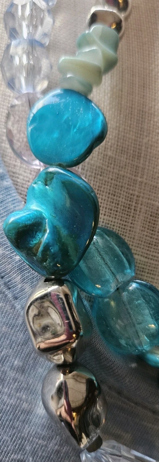 Two Strand Necklace All Kinds Of Fun Shapes ,fun