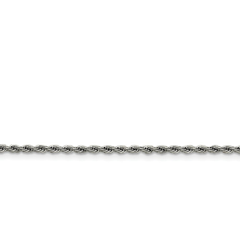 Stainless Steel 2.4mm 20in Rope Chain