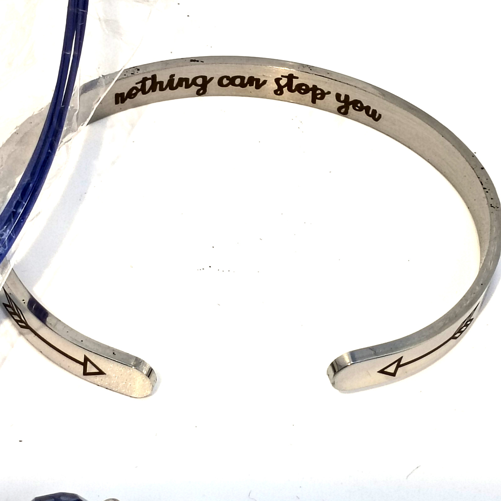 Geometrical Statement Artsy Inspiring Message Bangle Bracelet Necklace Earring