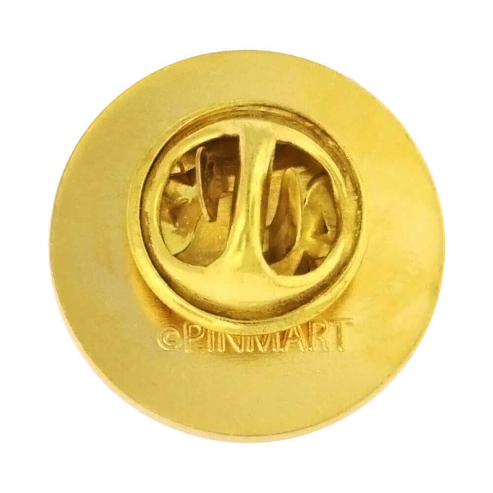 PinMart’s Gold Plated Excellence in Service 2 Year Award Lapel Pin