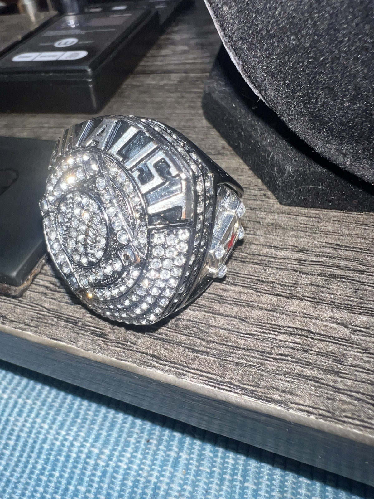 WOW Baseball Finalist Large Championship Style Ring Zinc Alloy Size 10(32)