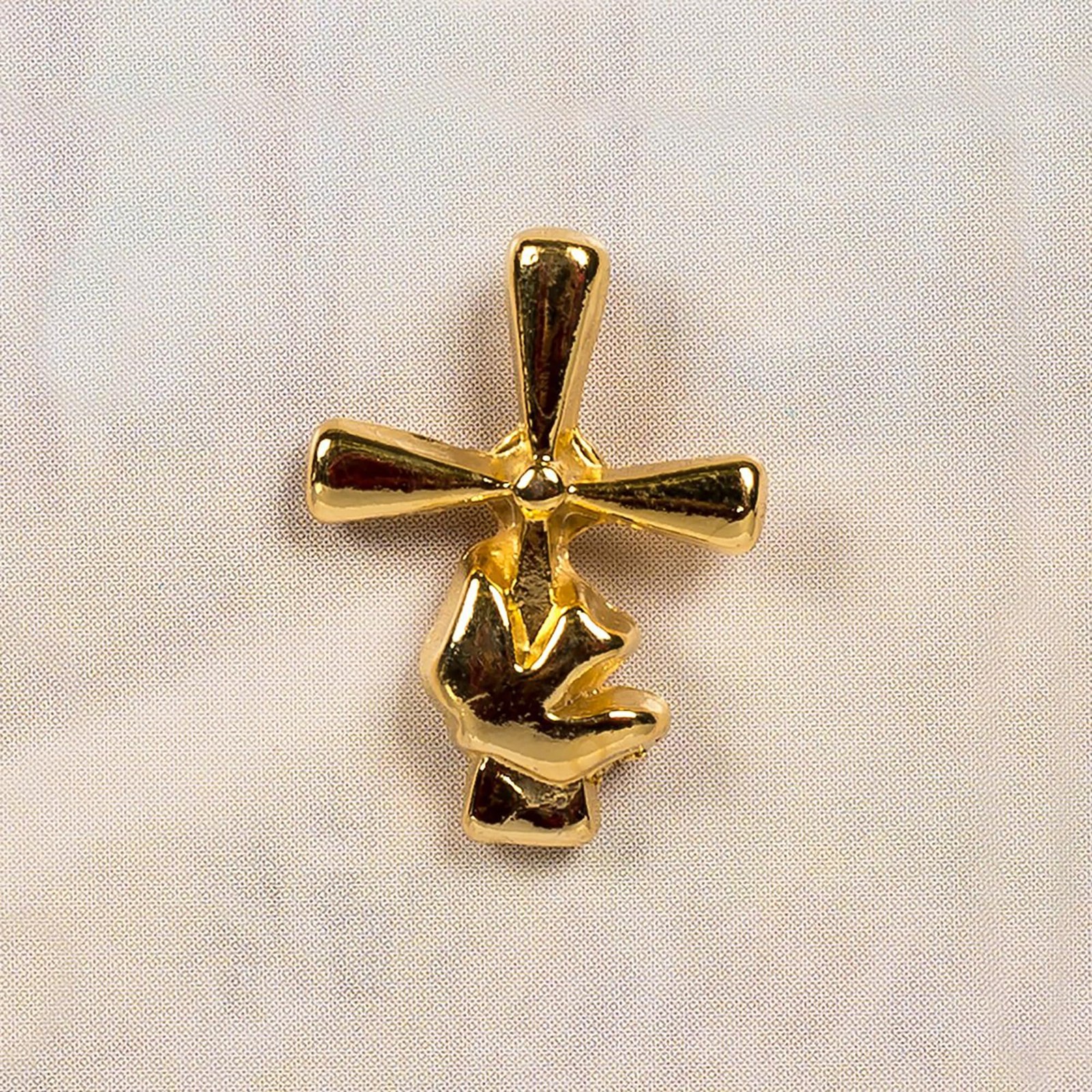 Abbey Gift 3.75″ x 5.5″ Confirmation Sponsor Pin 1 Count (Pack of 1), White