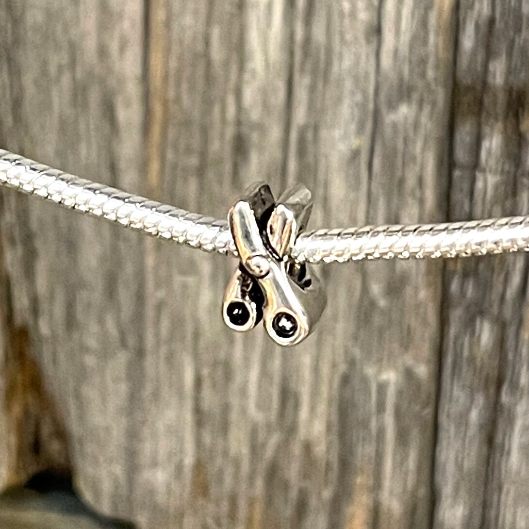 Scissors Crafter Hairdresser Craft Silver European Charm Bead fit for bracelet