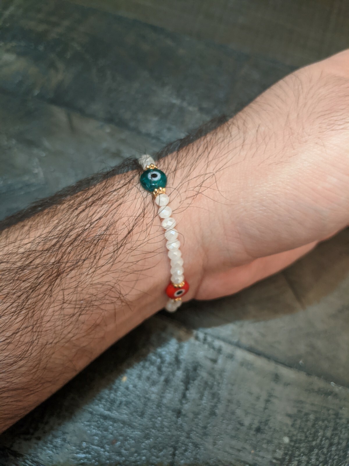 Crystal Beaded Turkey Evil Eye Bracelets for Women Bracelet Handmade Lucky New