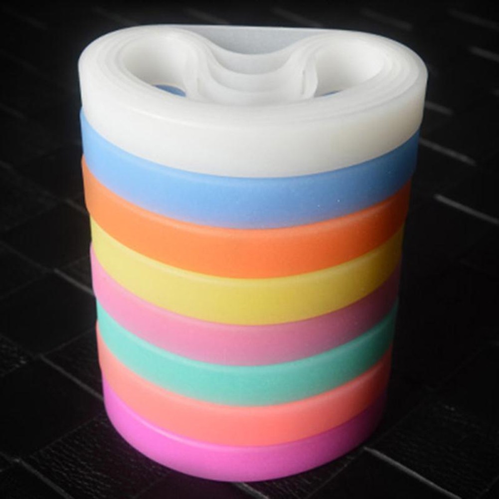 Silicone Wristbands Rubber Plain Reusable For Events Charity Fashion Bands-Adult