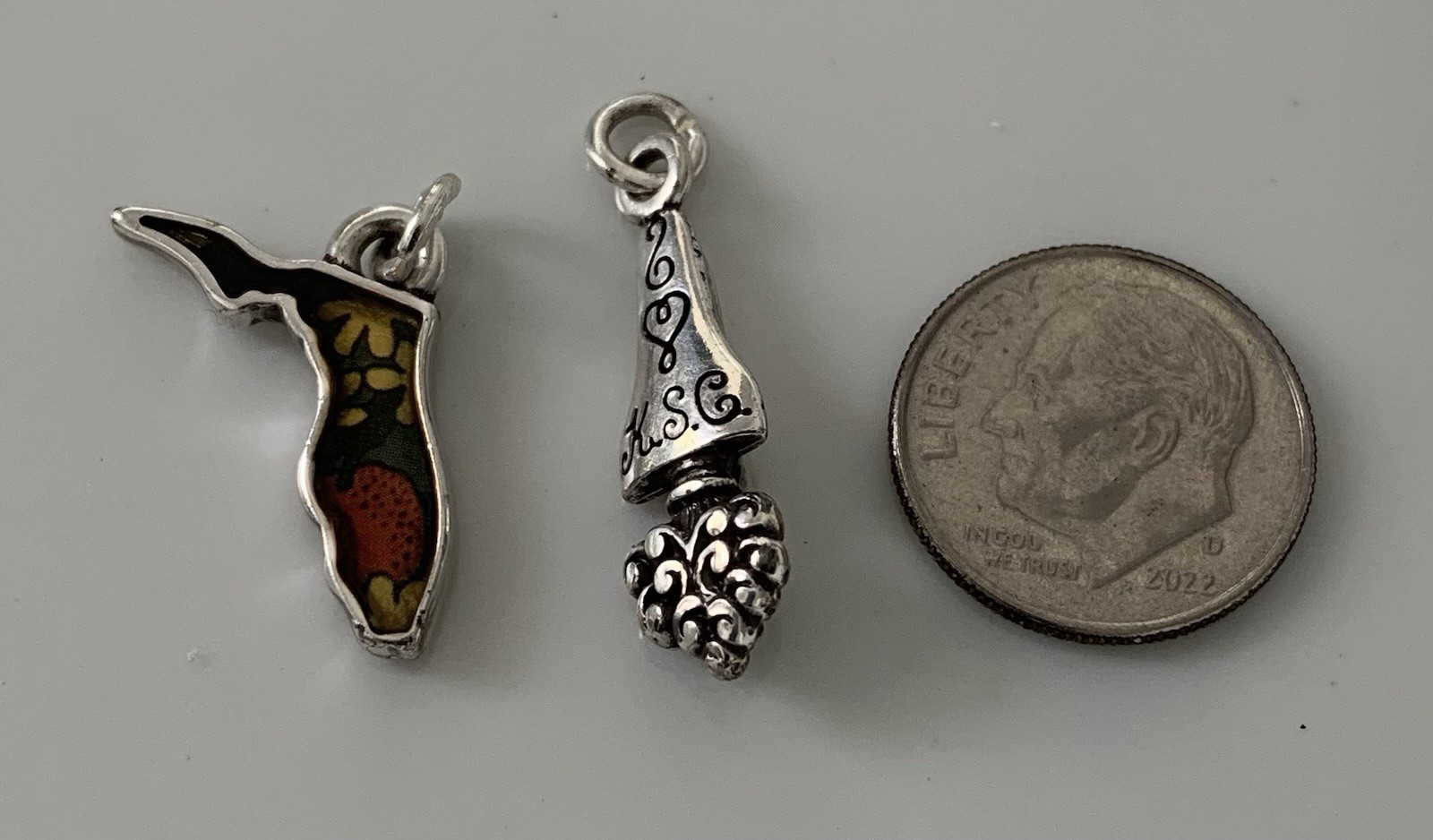 Brighton KENNEDY SPACE CENTER Florida Charm DUO, New Condition