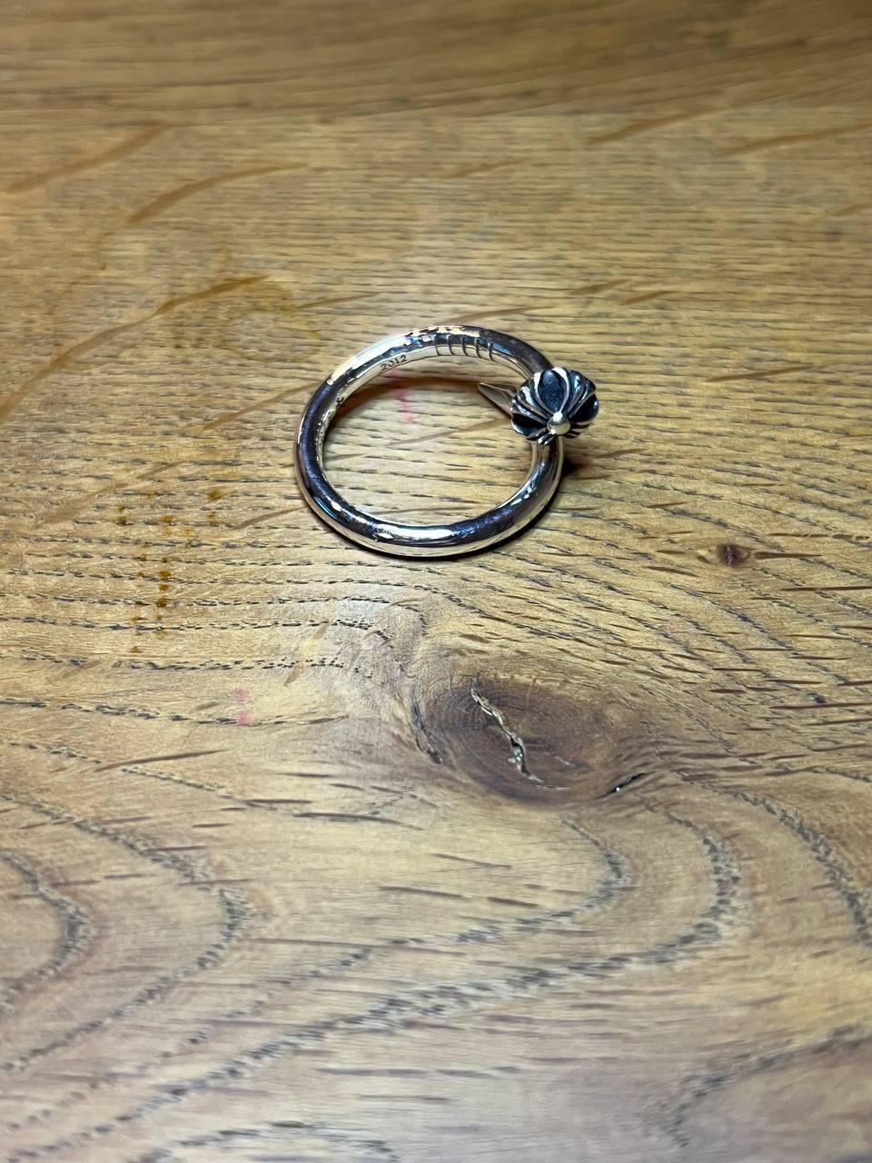 Chrome Hearts Nail Crossball Ring Size 10.5 / 63mm
