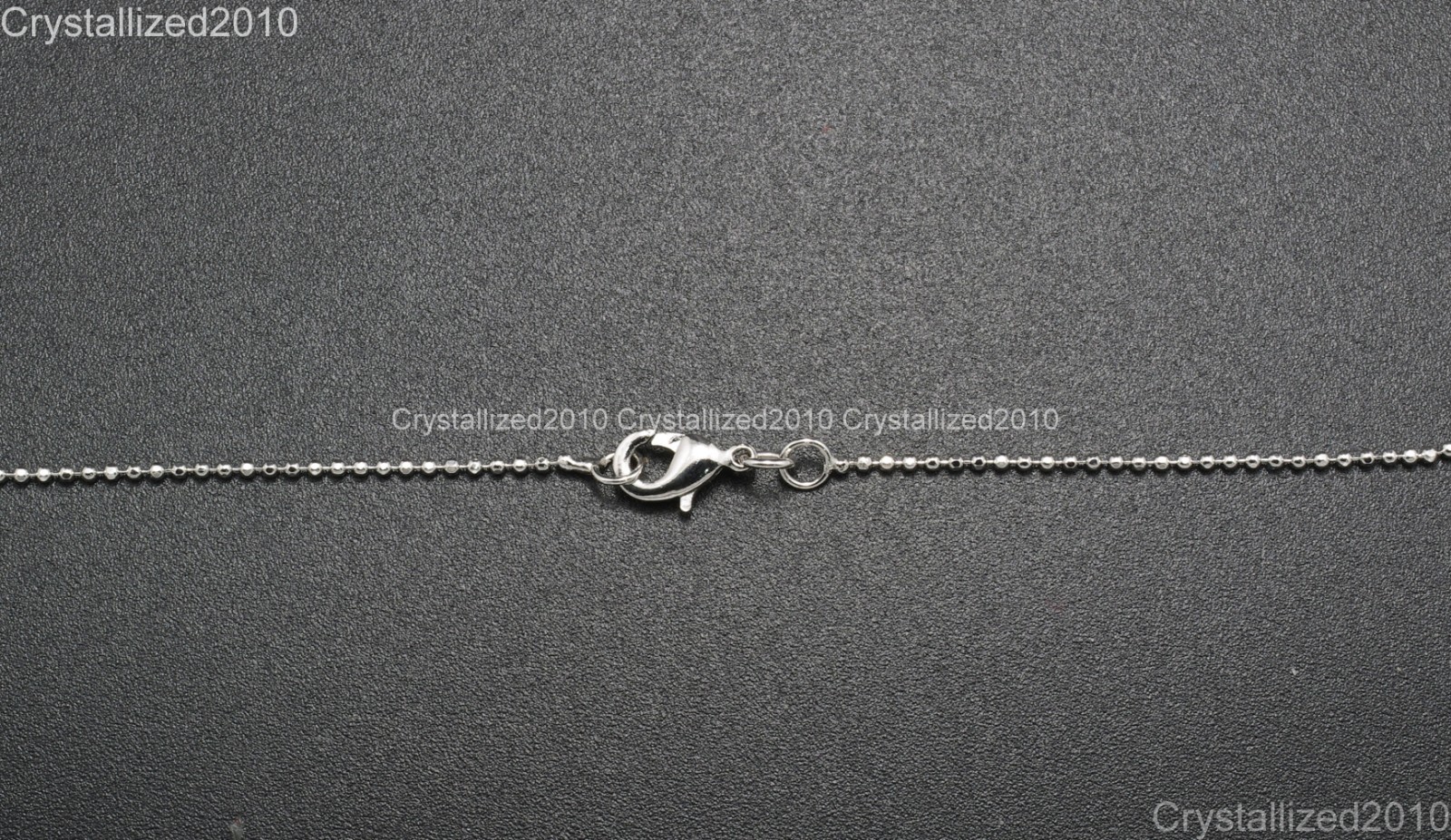 Natural Gemstones Hexagonal Pointed Reiki Chakra Pendant Necklace 18K Silver