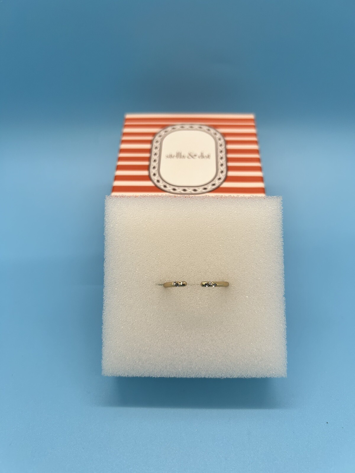 Stella & Dot Everyday Open Stacking Ring SZ 7 Brand New In Original Box