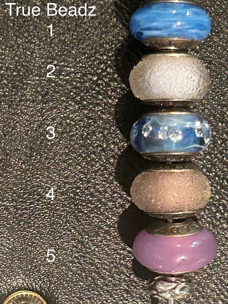 True Beadz-Blue & Purple-Bead of Choice-Fits all Brands-Buy 5, get 6th free