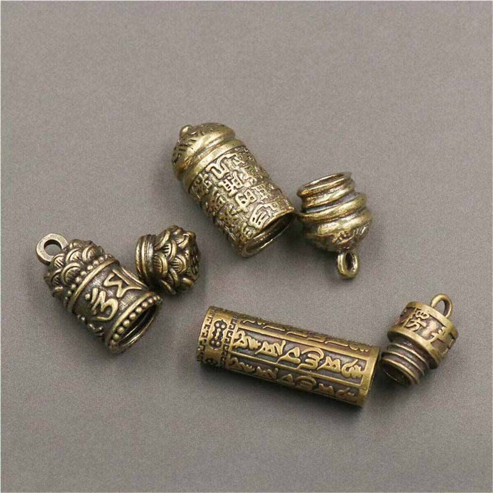 US 3Pcs Medicine Pill Holder Pendant Keychain Necklace Container Capsule Storage