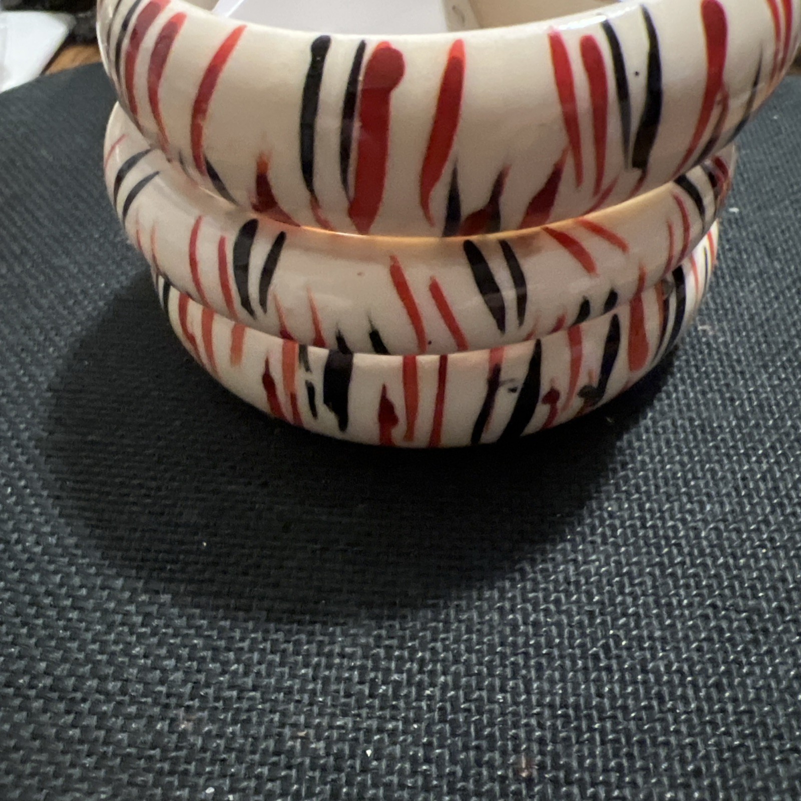 Set 3 Antika India cuff bracelet lead compliant 3 Widths Native Boho Design 81/4