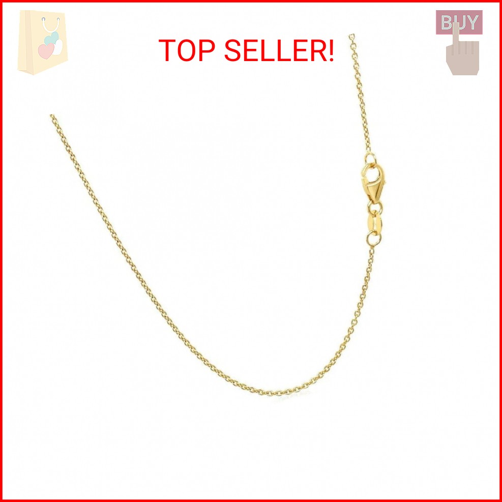 14k Gold Over 925 Sterling Silver Chain Necklace for Women , Prgislew Layering N