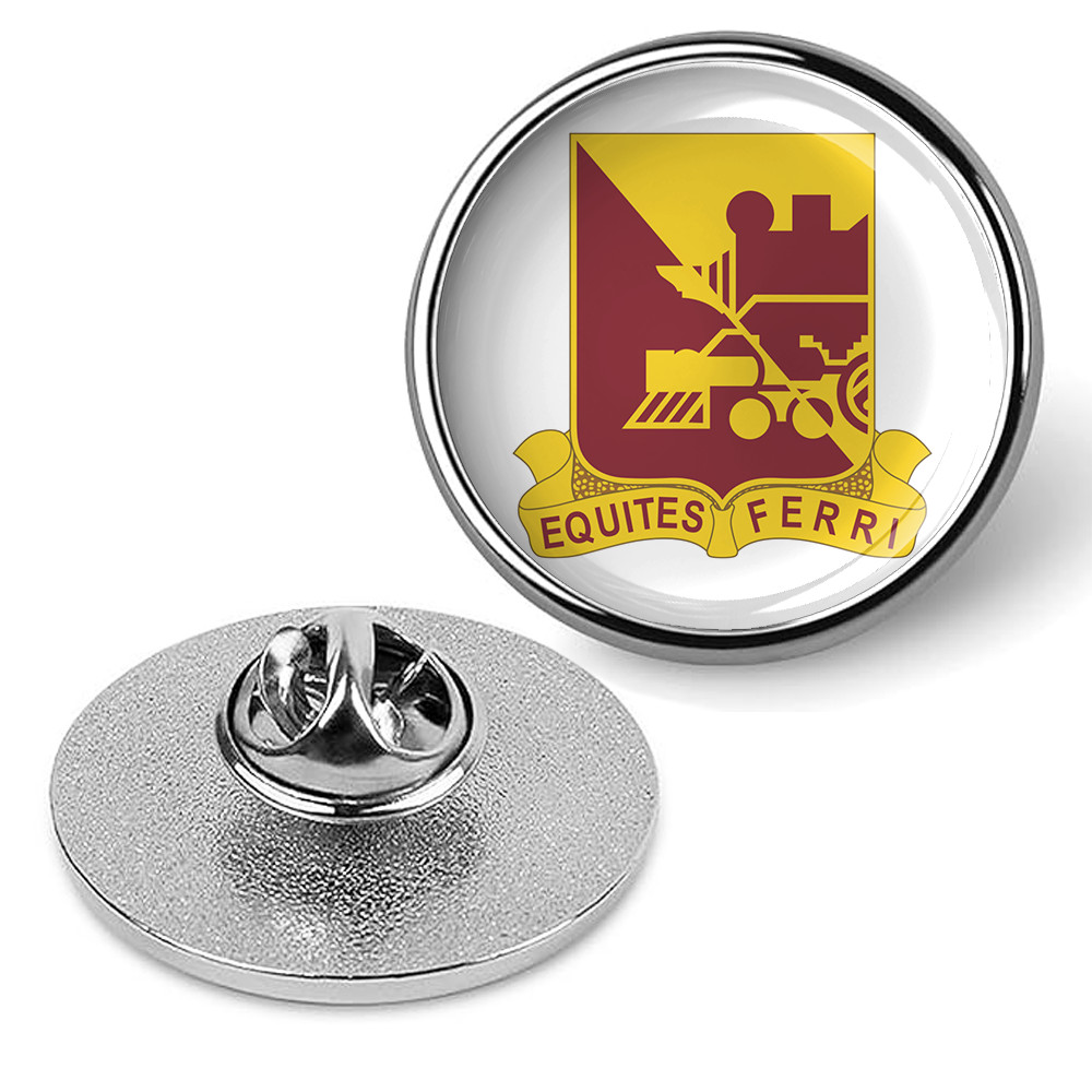 729th Transportation Battalion Tie Suit Shirt Lapel Pin