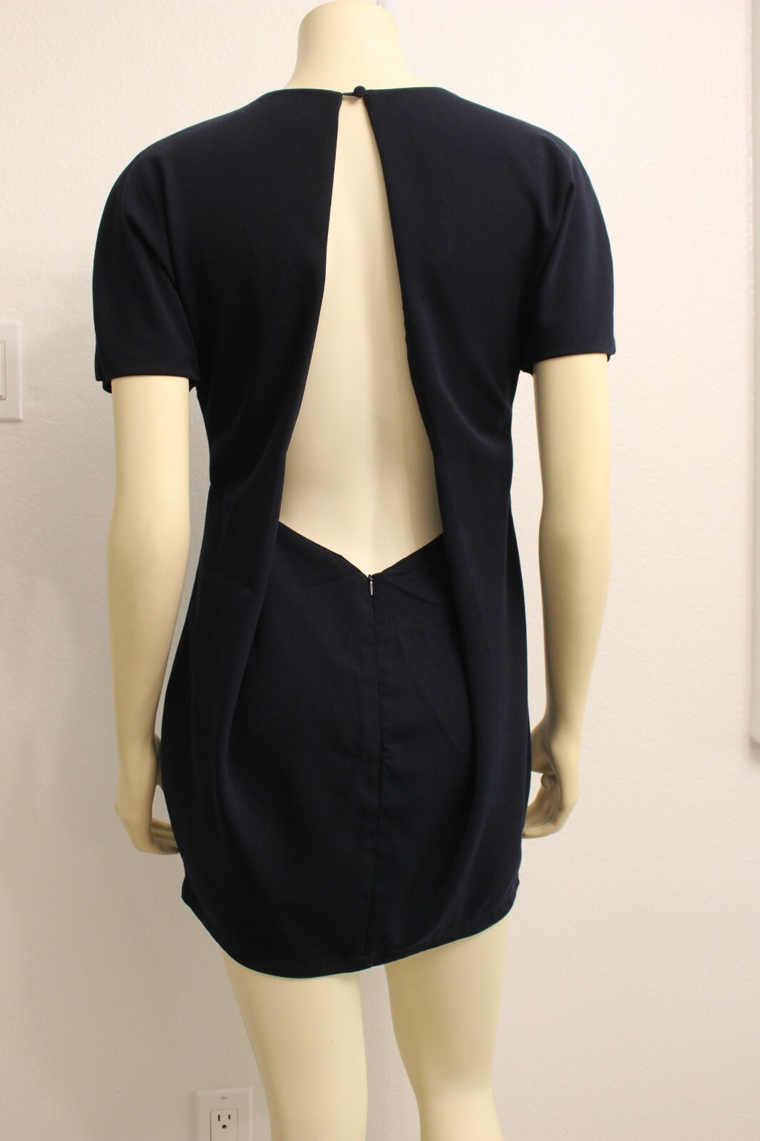 TOBI Girl dress size S/P Dark Navy Short fully lined 100% polyester shell