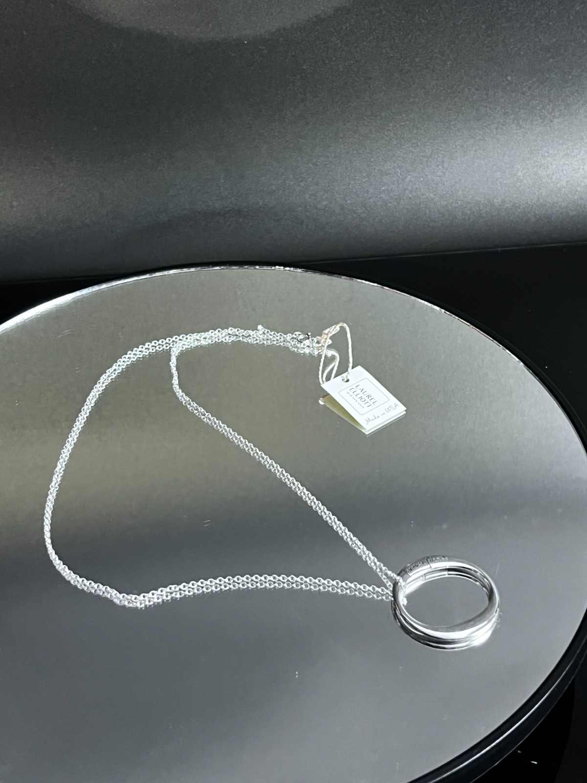 Laurel Elliott Sterling Silver Friends Forever, Forever Friends 18″ Necklace