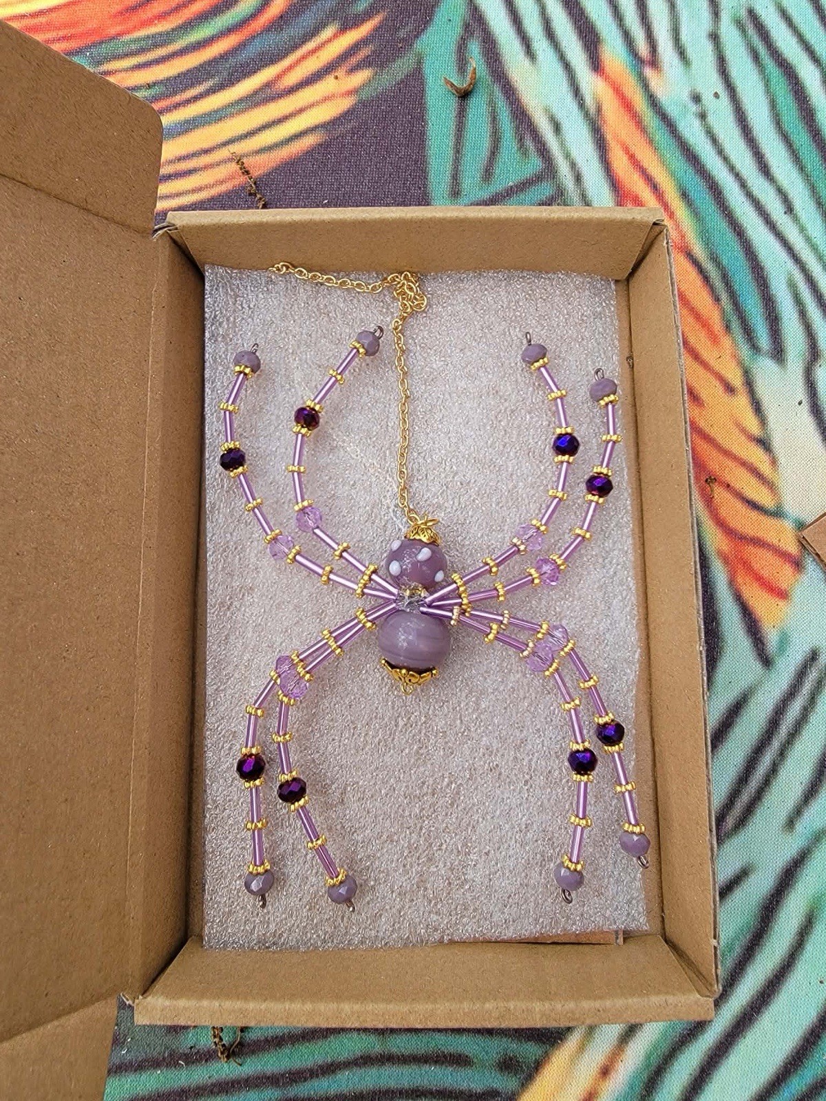 Gold Plated Spider