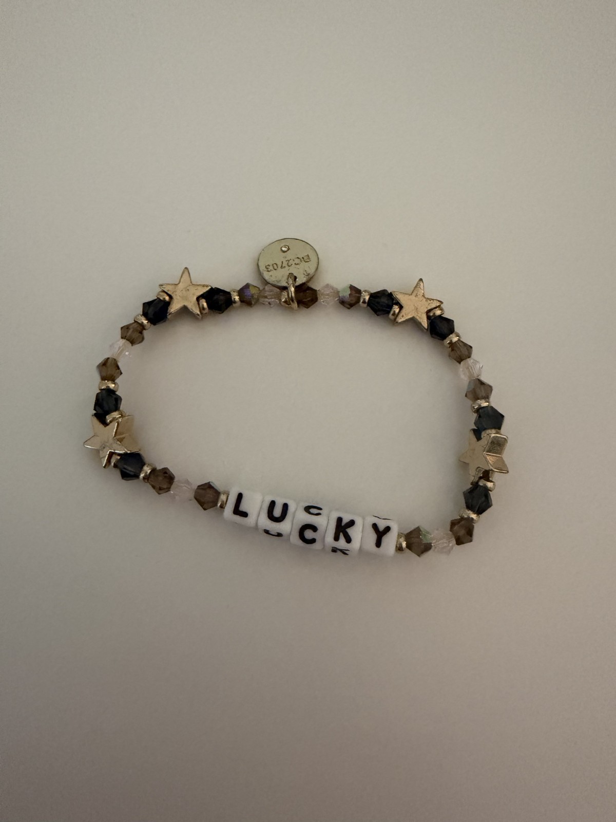 Lucky Little Words Project Bracelet