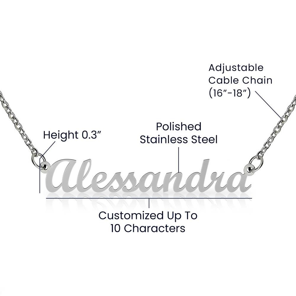 Custom Name Necklace Gift for Girlfriend Romantic Personalized Jewelry