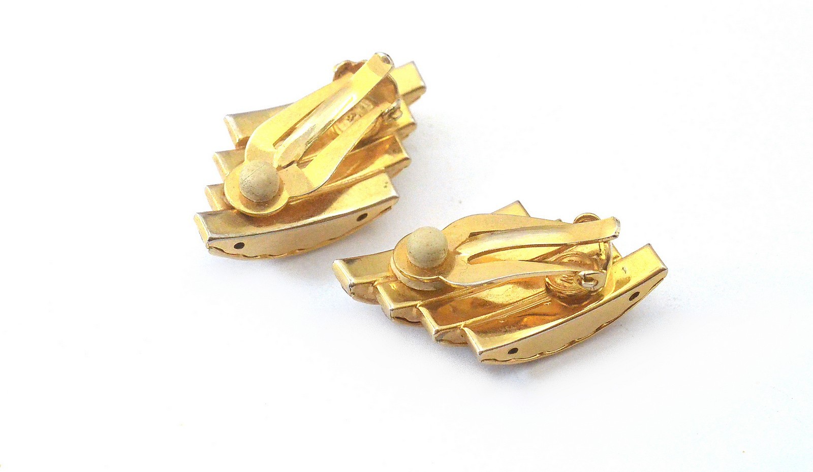 Vintage Butler And Wilson Crystal Clip On Earrings